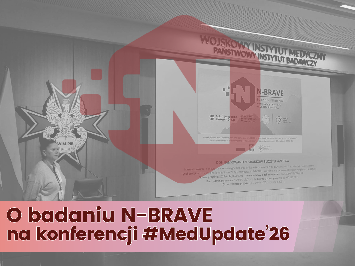 O badaniu N-brave na konferencji #MedUpdate’26